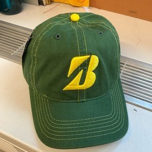 Bridgestone Golf hat, Mens Green